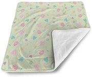 Sablio Deka pre bábätko Srdiečka a špirály - 80x100 cm