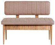 Lavice VINA s úložným prostorem 110 cm borovice atlantic/béžová