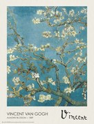 Plagát, Obraz - Almond Blossoms, Vincent van Gogh