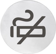 Sapho Sapho, Ceduľa "Fajčenie zakázané" 75x75x2mm, nerez mat, XP121