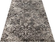 DY Sivý moderný koberec s geometrickým vzorom Panamero 08 N Rozmer: 120x170 cm