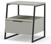 Zeleno-sivý nočný stolík Velia – Marckeric