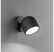Ideal Lux - LED Nástenné bodové svietidlo DODO 1xGX53/9W/230V čierna ID314099