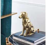 Eglo 427015 - Kovová dekorácia NOLALU 24,5x20 cm pes/zlatá