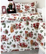 INTERMEDIC SK Detské vianočné obliečky Santa Claus  | 100×135/40×60 cm