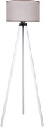 Duolla - Stojacia lampa 1xE27/60W/230V pr. 44 cm béžová/biela
