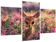 Obraz - Roztomilá srnčeka (90x60 cm)