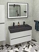 Sapho Sapho, Kúpeľňový set NIRONA 100, biela, KSET-063