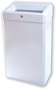 Závesný odpadkový kôš Merida Stella 27 l, otvorený, biela