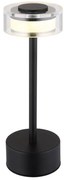 Globo 21026S - LED Stm. stolná lampa SHIRA LED/2,5W/3,7V 2700/4000/6500K čierna
