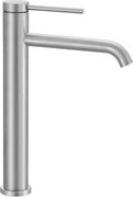 Rea Clif, vysoká umývadlová batéria h-295, brúsená oceľ, REA-B5330
