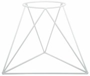 Stojan na kvety Mell 40 cm biely