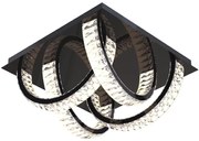 Zuma Line MX3274-4-3BCT - LED Stropné svietidlo TULA LED/23,5W/230V čierna