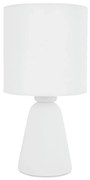 Dizajnová stolová lampa Zero 12 biele