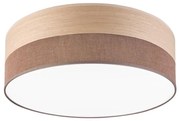 LED Stropné svietidlo SIRJA WOOD LED/36W/230V pr. 45 cm hnedá/dub