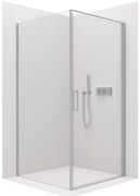 Cerano Porte, 1-krídlový sprchovací kút 100x70 cm, 8mm číre sklo, chrómový profil, CER-CER-413519