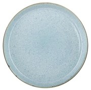 Svetlomodrý kameninový plytký tanier Bitz Mensa, priemer 27 cm