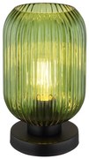 Globo 15469TG - Stolná lampa NORMY 1xE27/40W/230V zelená