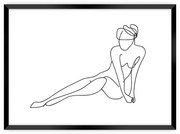 Plagát Figure Line II