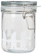 Ib Laursen Sklenená dóza s patentom Santa's Helpers 700 ml