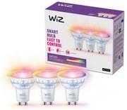 SADA 3x LED RGBW Stmievateľná žiarovka PAR16 GU10/4,7W/230V 2200-6500K Wi-Fi - WiZ