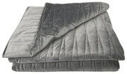 Prikrývka na posteľ Lido 170x220 tmavošedá Merkury Home
