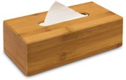 Bambusový box na papierové vreckovky Relaxdays RD9141 – prírodný dizajn, oválny otvor