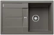 Blanco Metra 45 S, silgranitový drez 780x500x190 mm, 1-komorový, sivá vulkán, BLA-527289
