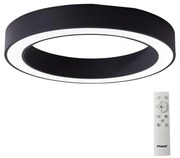 Azzardo AZ5035 - LED Stmievateľné stropné svietidlo MARCO LED/60W/230V čierna + DO AZ5035