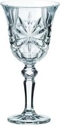 Crystal Bohemia poháre na víno Lorey ribbon 220 ml 6 ks