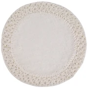 SADA 6KS PRESTIERANIE NA STÔL BOHO 11 (FI) 38 CM KRÉMOVÁ