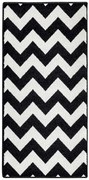 Koberec ZIGZAG čierny