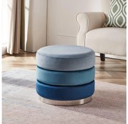 Eglo 424133 - Taburet MASHIKE 42,5x50 cm modrá/chróm