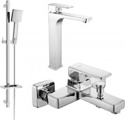 Mexen Cetus DQ45 vaňová súprava, chrómová - 744313DQ45-00