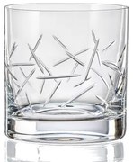 Crystalex Poháre Matte Zig 280 ml, 4 ks