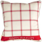 VIANOČNÁ DEKORAČNÁ OBLIEČKA NA VANKÚŠ CLARK 60X60 CM VZOROVANÁ