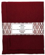 Behúň SAGA bordová 45x140 easy care