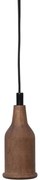 Tmavohnedé závesné svietidlo Jojo – Star Trading
