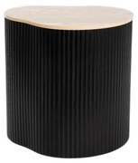 Príručný stolík GEBO čierny 710773