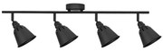 Bodové svietidlo FIONA 4xE14/8W/230V čierna