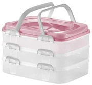 Dóza na potraviny/box UH 28x38cm piknik 3 posch. s úchytmi KLC