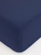 Jersey plachta Classic 120 x 200 cm – tmavo modrá