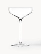 Krištáľové poháre na šampanské Swing, 6 ks