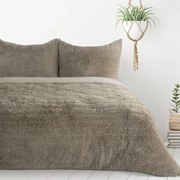 CHLPATÉ OBLIEČKY TIFFANY 200X220 CM, 2 KS 70X80 CM BÉŽOVÉ