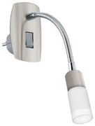 Eglo 96848 - LED Nástenná lampa do zásuvky VEDRA 1xLED/3,5W/230V