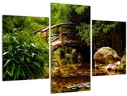 Obraz - Most cez riečku (90x60 cm)