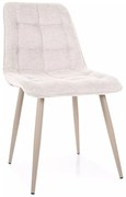 Stolička Chic Brego Kašmír Svetlobéžová