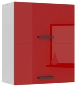 Kuchynská skrinka Belini Premium Full Version horná 60 cm červený lesk