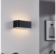 Eglo 901017 - LED Nástenné svietidlo SANIA LED/10W/230V 3000K čierna