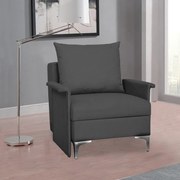 Rozkladacie multifunkčné kreslo + posteľ BARON - Sivá